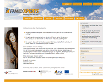 Tablet Screenshot of familyxperts.de